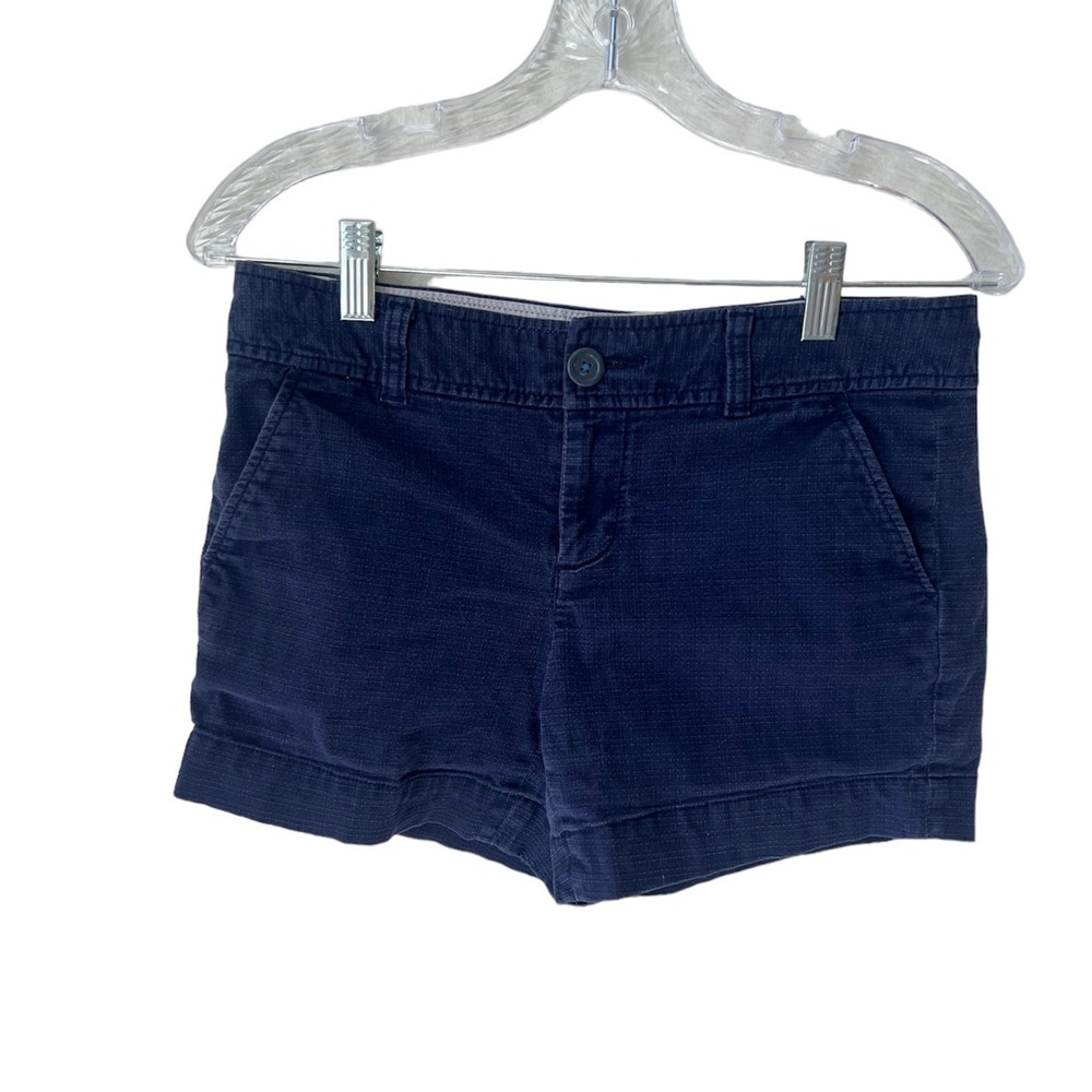 Lilly Pulitzer Callahan Chino Low Rise Navy Shorts Size 0